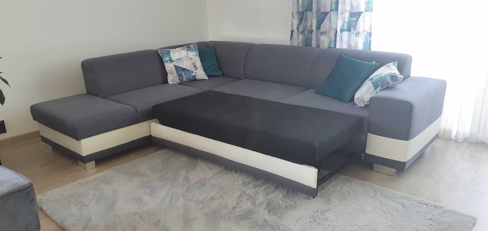 Narożnik L Lewostronny 285x220x80 Jak Nowy