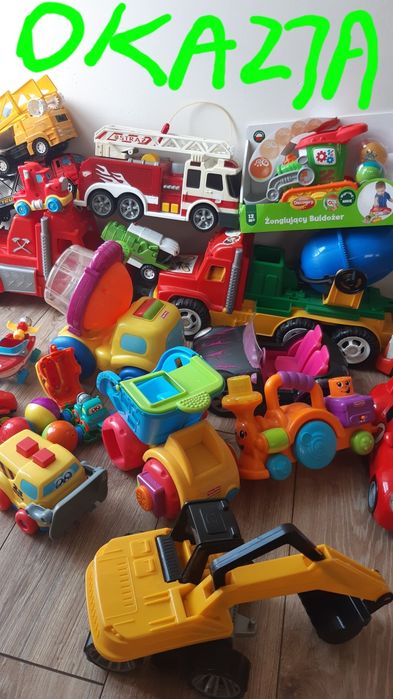 OKAZJA !!! * FISHER PRICE * LEGO * DUMMEL i inne zabawki / samochody +