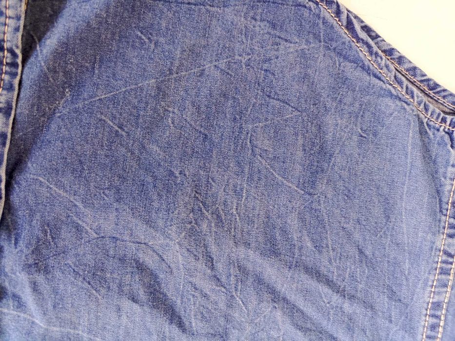 Джинсова рубашка 69 см довжина