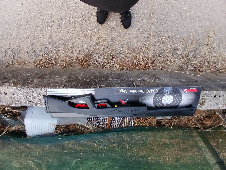 Arma de chumbinhos gamo 5.5