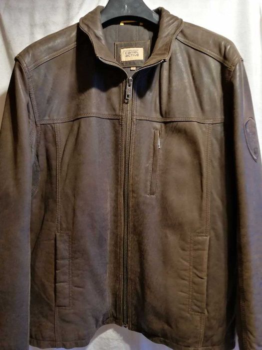Camel Active .Kurtka męska skórzana Camel. R. XXL.