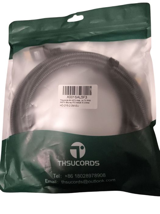 Кабель HDMI 2.1 Thsucords 8K