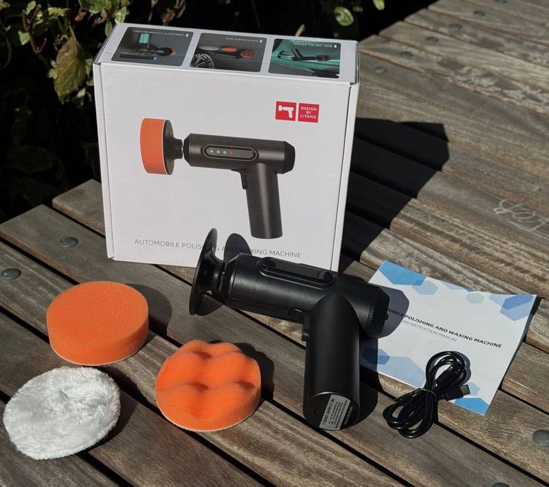 Полірувальна машинка для авто на акумуляторі