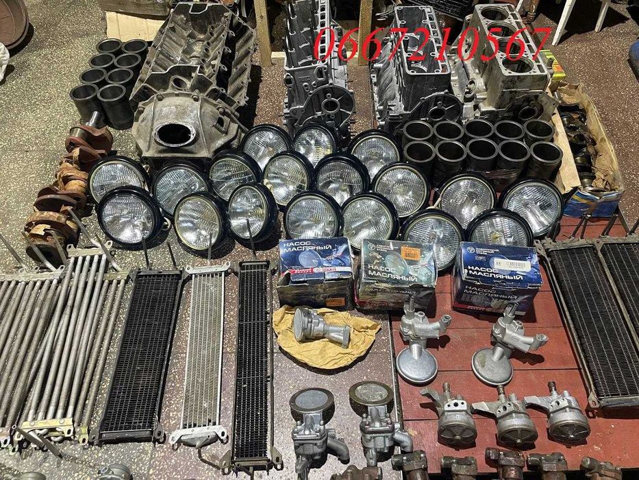 Масляні радіатори, маслонасоси, бензонасоси Газ 51, Газ 52, Уаз, Волга