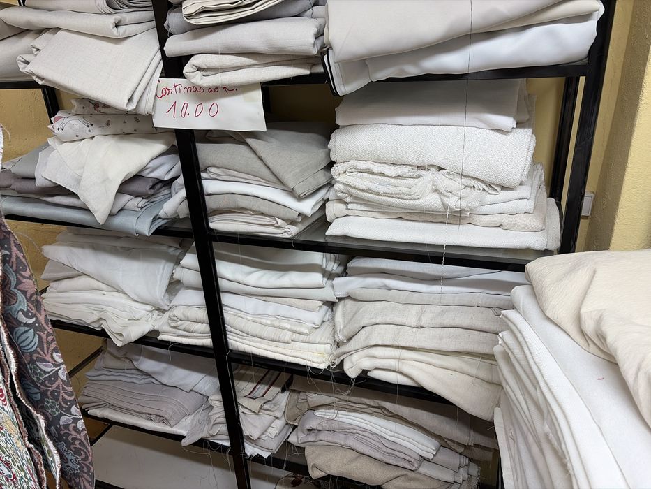 Venda de tecidos e cortinas ao Kg