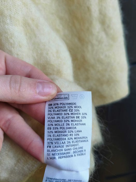 sweter kardigan & Other stories S 36 alpaca wool