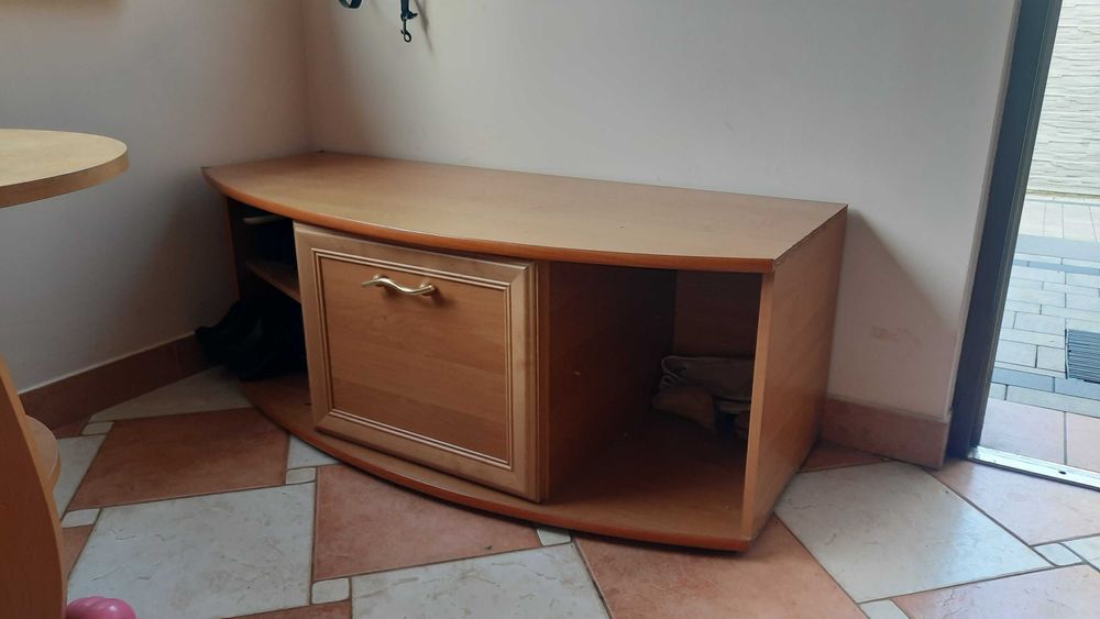 Oddam meble 4 szt. - stolik, wysoka szafa, 2 niskie szafki