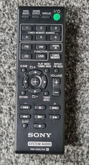 Pilot Sony audio RM-AMU153  wysyłka