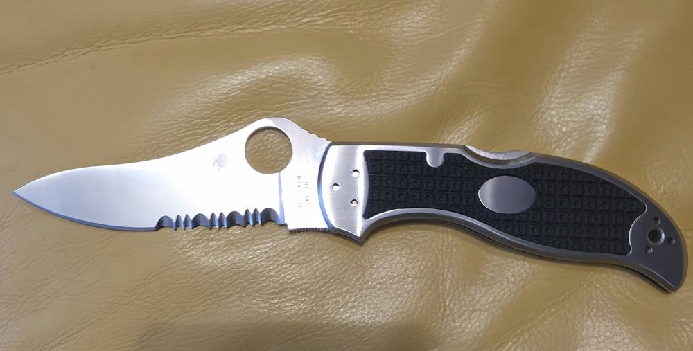 Spyderco Stretch C90PS — Японская классика (Seki-City)

зазубренным л