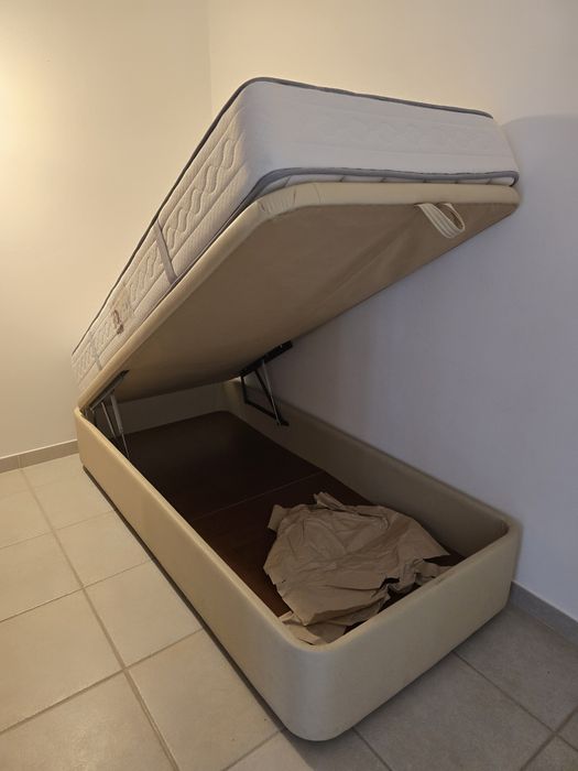 Cama sommier com 190 x 090