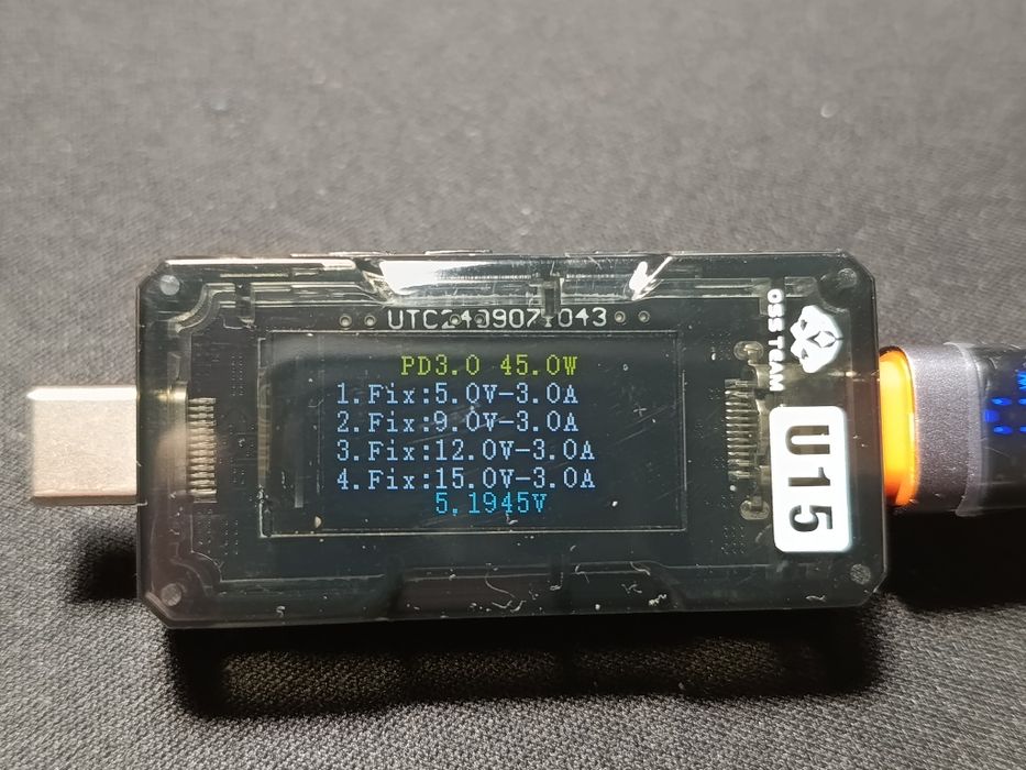 Тестер USB  OSS Team U15