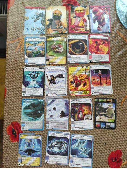 Карточки для коллекции Ниндзя и другие