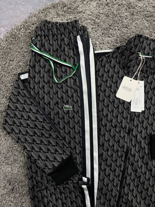 Костюм Lacoste чорний осінь лакоста Lacosta усі розміри якість топ