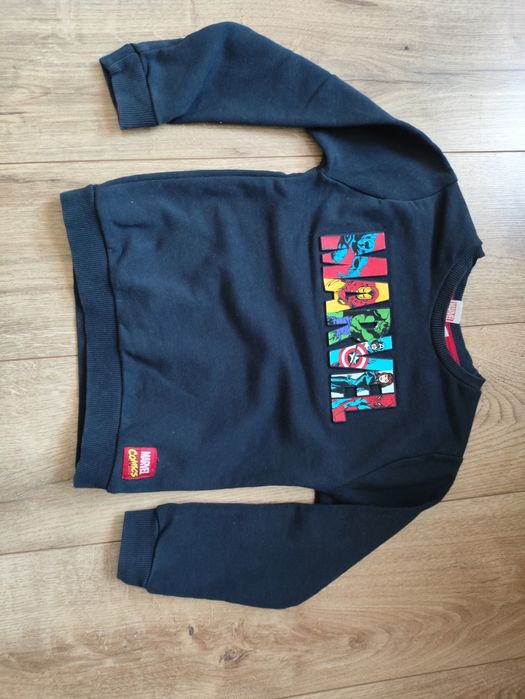 Bluza Marvel 116 czarna Hulk Spiderman kapitan Ameryka