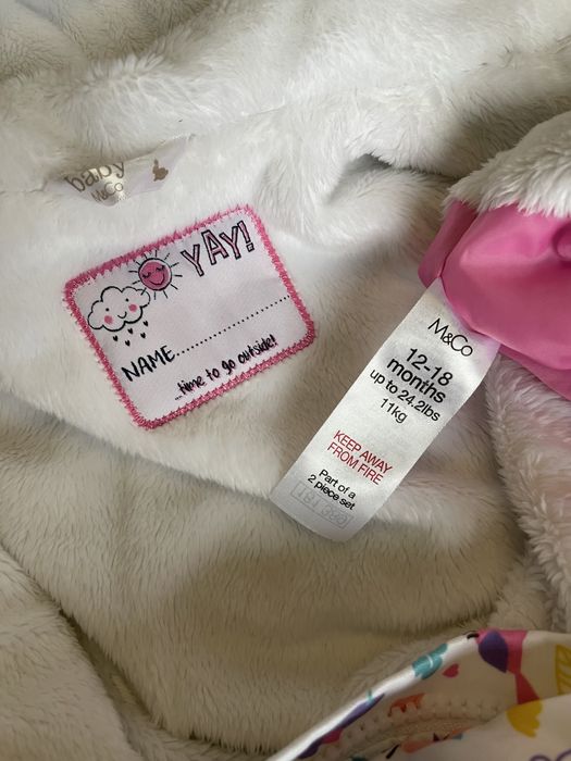 2 комбінезони весна-осінь 6-18 міс