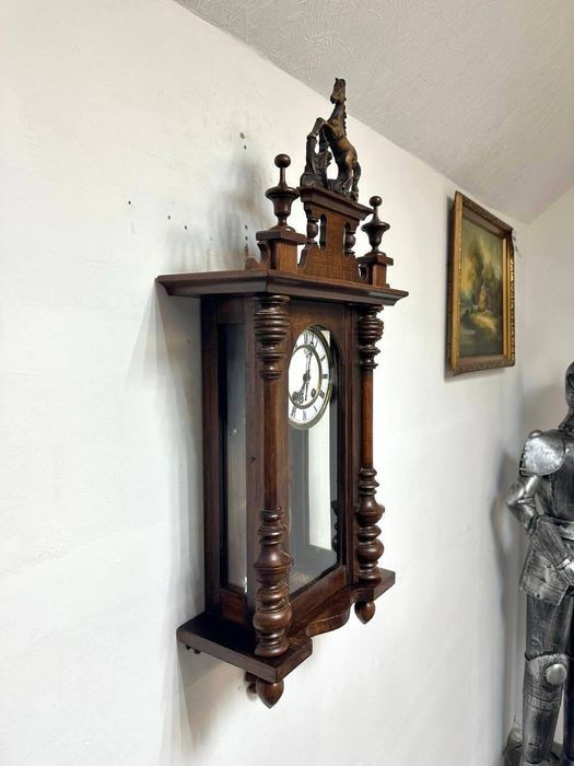 Вінтажний настінний маятниковий годинник настенные часы Европа 7930