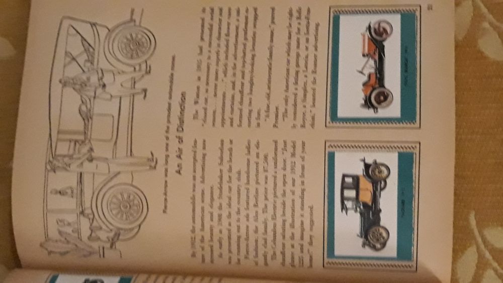 revista fotos em selos de automóveis antigos ano 1957