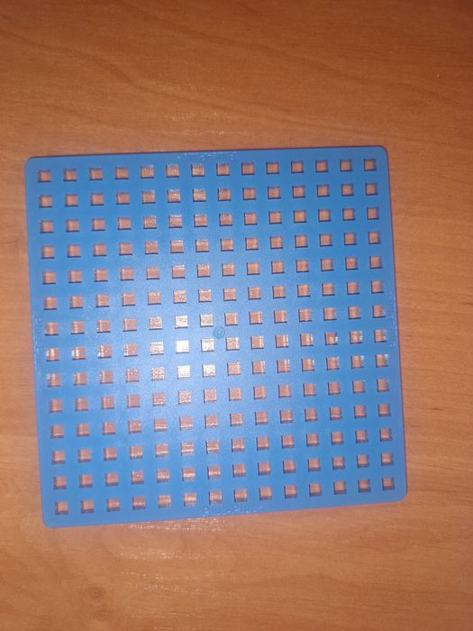 Blue baseplate płytka talerz podstawka plus plus plusplus Plus-plus