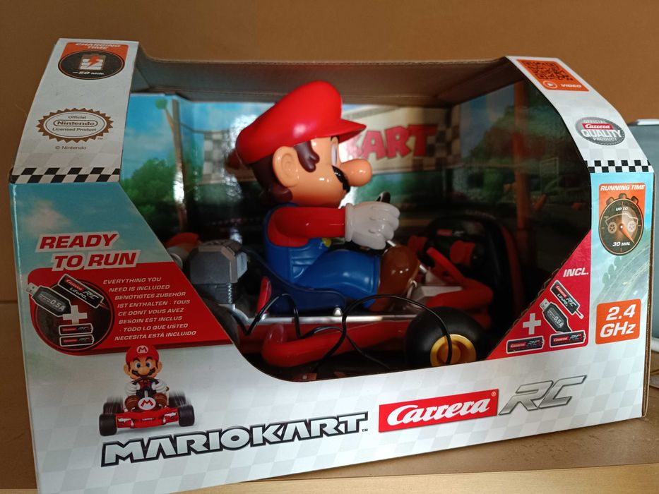 Rádio Controlo Mario Kart 1:18 CARRERA