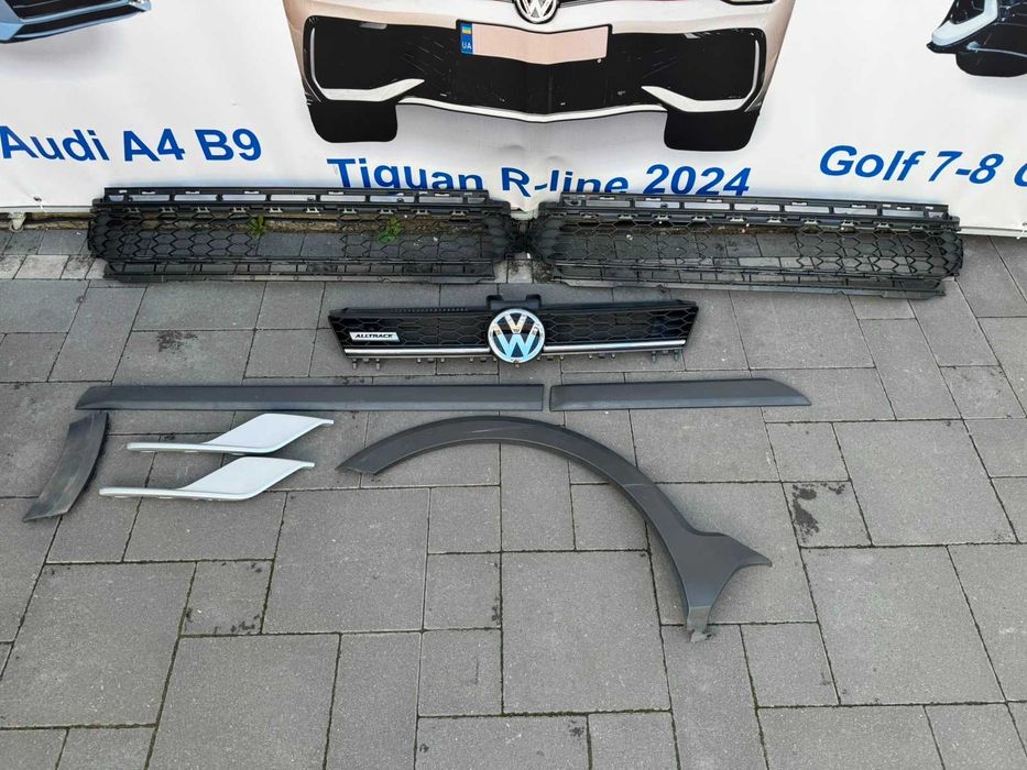 GOLF VII 7 Alltrack накладкі бампера 5G0853712b 5G0853677k 5g0853666k