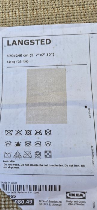 Tapete Ikea 170x240