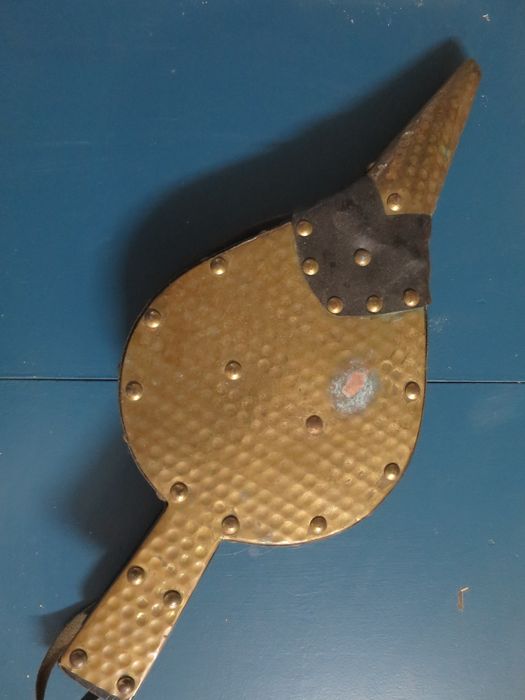 Soprador em fole para lareira