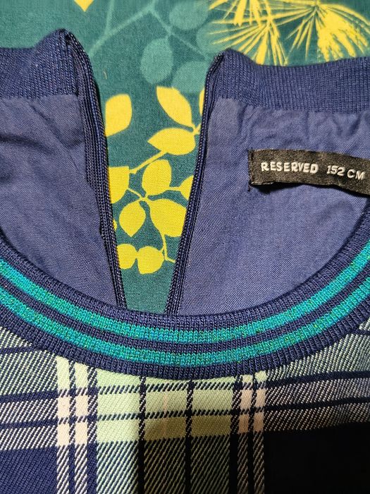 Reserved Sukienka elegancka w kratkę roz. 152