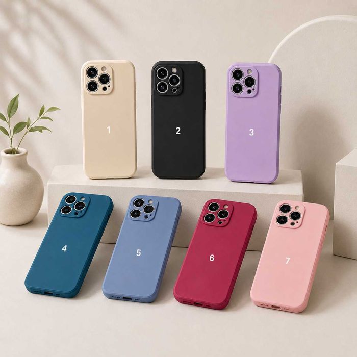 Obudowa do iPhone 13 14 15 16 17 - Pro /Pro Max/ Plus/ Edge/ Mini/ Air/ Plecki Case