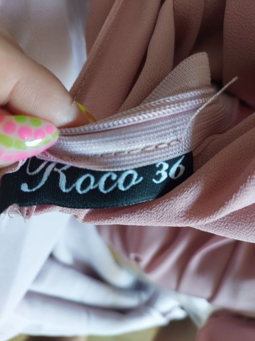 Sukienka brudny róż