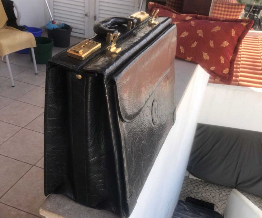 Mala Vintage em Pele – Nova