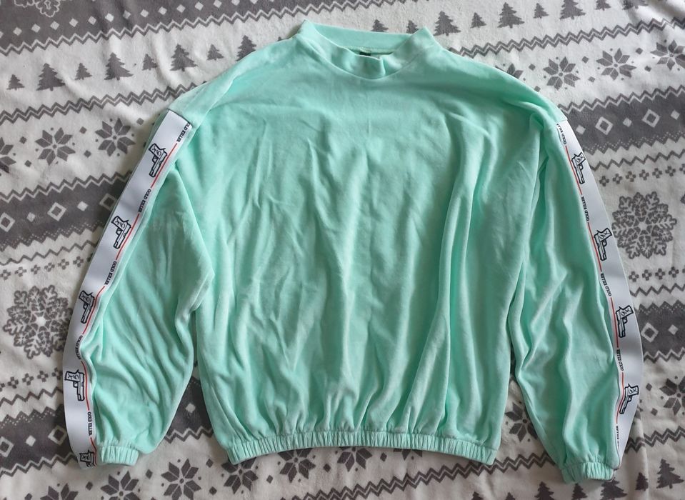 Dres welurowy Bluza Gold Killer S, XS,M.