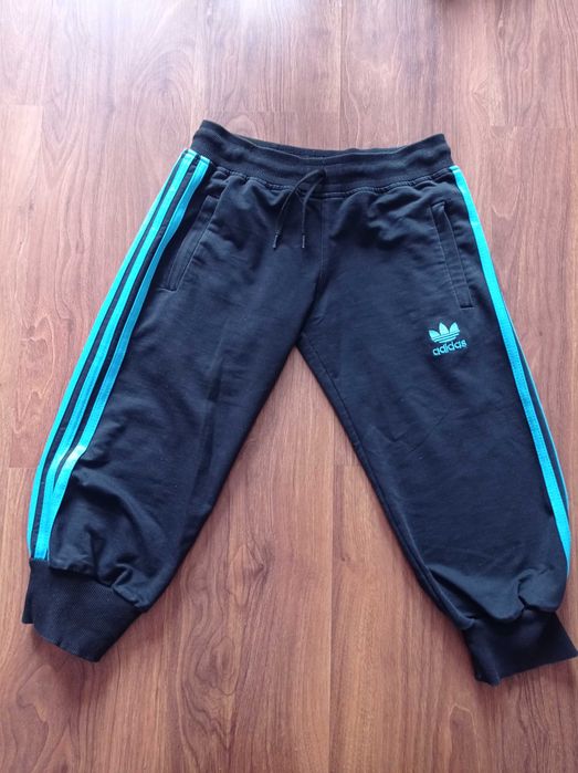 Adidas spodnie damskie rybaczki r.S