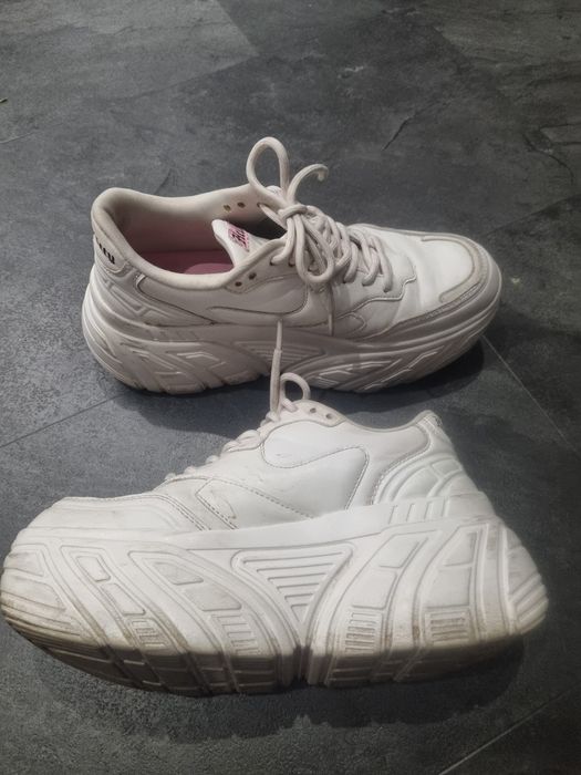 Buty Hello Kitty 39 białe koturna Bershka Lubin • OLX.pl