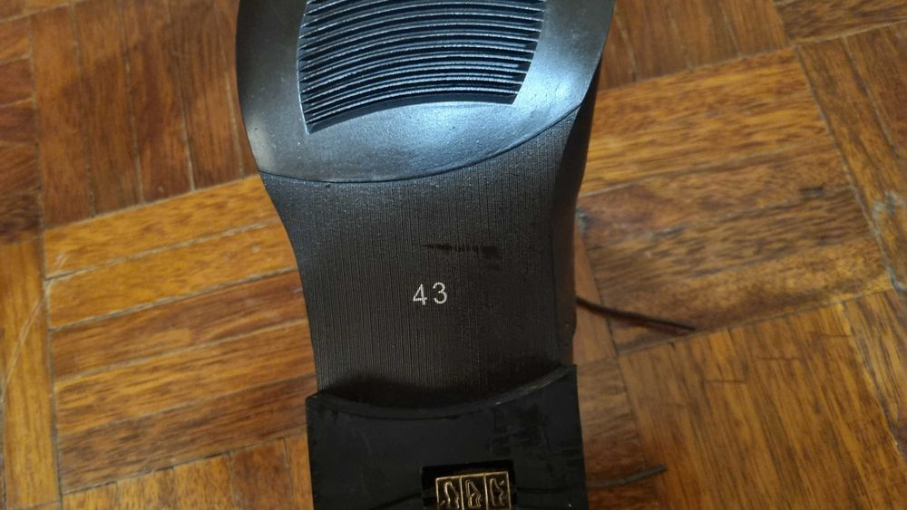Sapato Homem Novo Castanho Escuro