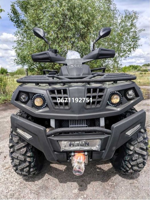 Квадроцикл Hisun 400 ATV - 8 Хайсан 4х4 доставка безкоштовна під самий двір без передоплат гарантія сервіс