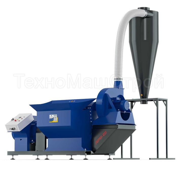 Молоткова дробарка CHOPPER 1000. Подрібнювач тріски. Измельчитель щепы