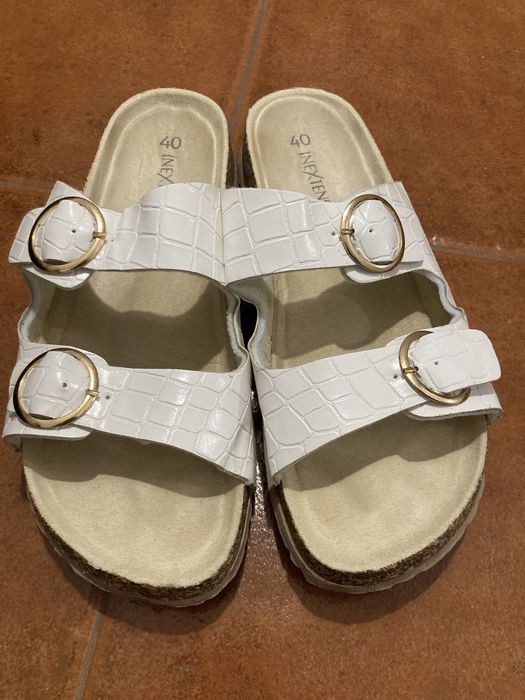 Sandalias Brancas