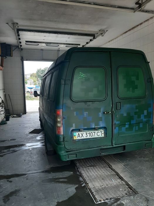 ГАЗ 322132 . 2.5 / військовий стиль.