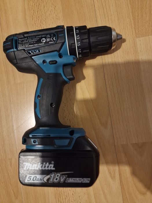 Makita dhp 482 + bateria 5Ah Nowe ( Orginał )