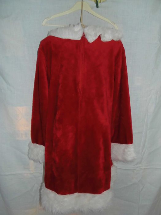 карнавальный костюм помощница санты,снегурочка р. M-L