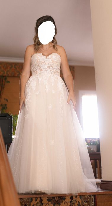 Vestido de Noiva Modeca - Como Novo