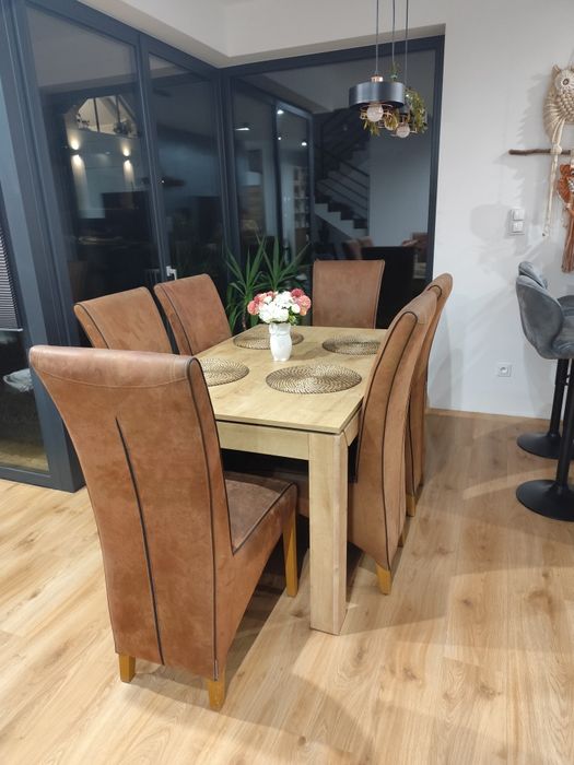 Krzesła stół gratis