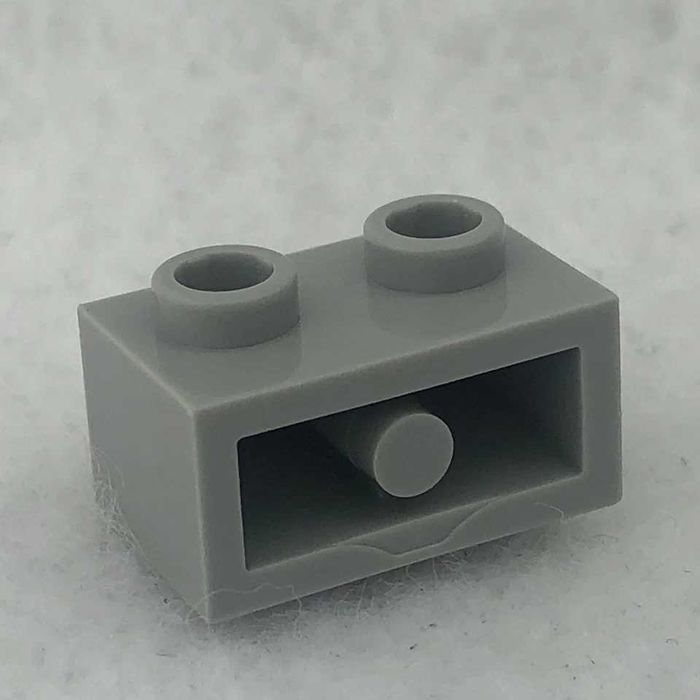LEGO Klocek Cegła Brick 1x2 wypustki jasny szary 11211 6015344