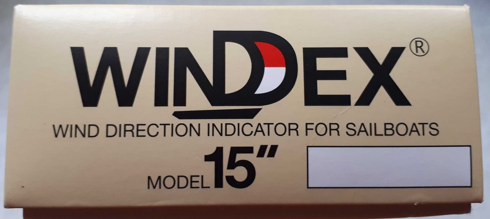 Okazja! Wimpel WINDEX 15 szwedzki niezawodny wskaźnik kierunku wiatru