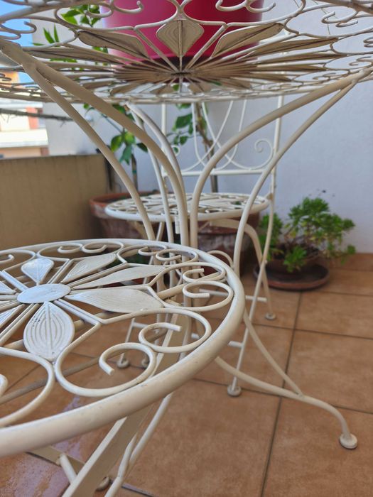 Conjunto de Jardim em ferro