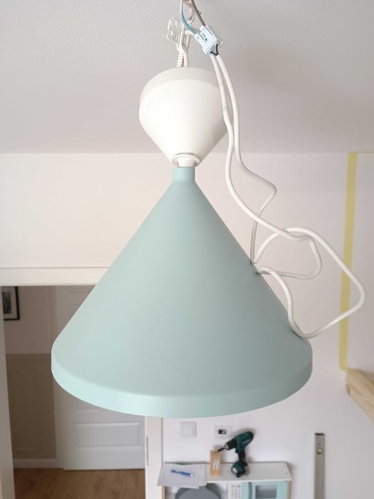 Lampa dziecięca błękitna IKEA