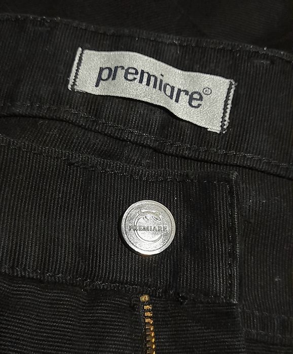 Premiare Ого-го какой размерчик новые Мужские чёрные джинсы, широкие  штаны батал w40 L36