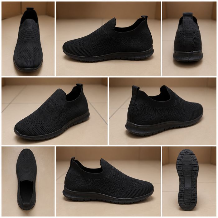Buty czarne siateczkowe lekkie adidasy 36-41