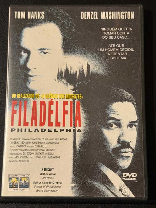 DVD do filme Filadélfia