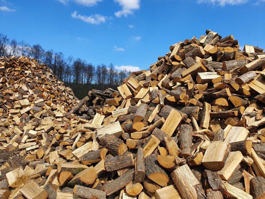 Drewno opałowe / kominkowe – różne gatunki, rąbane